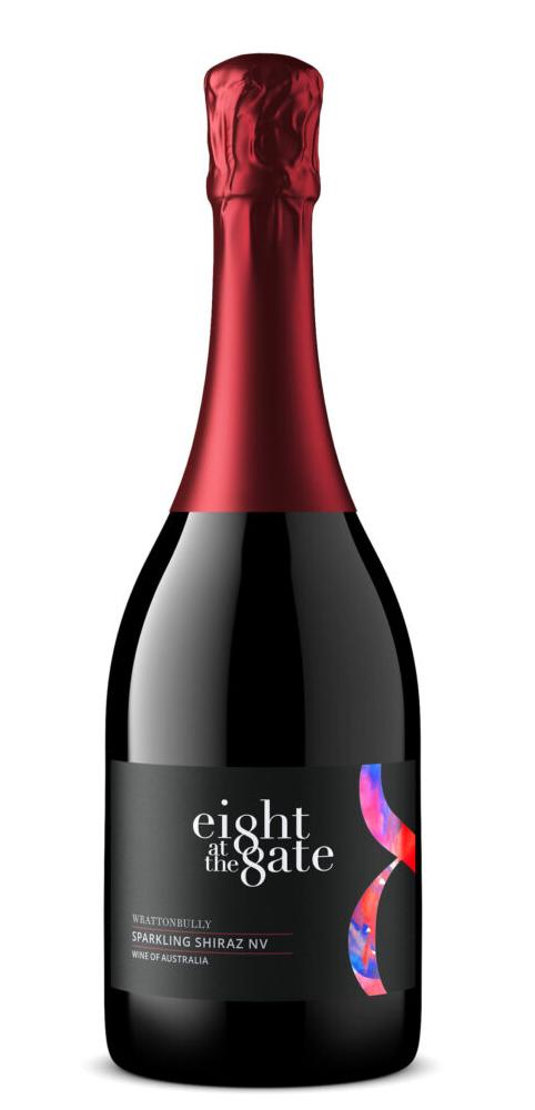 Sparkling Shiraz Red Wine Bottle